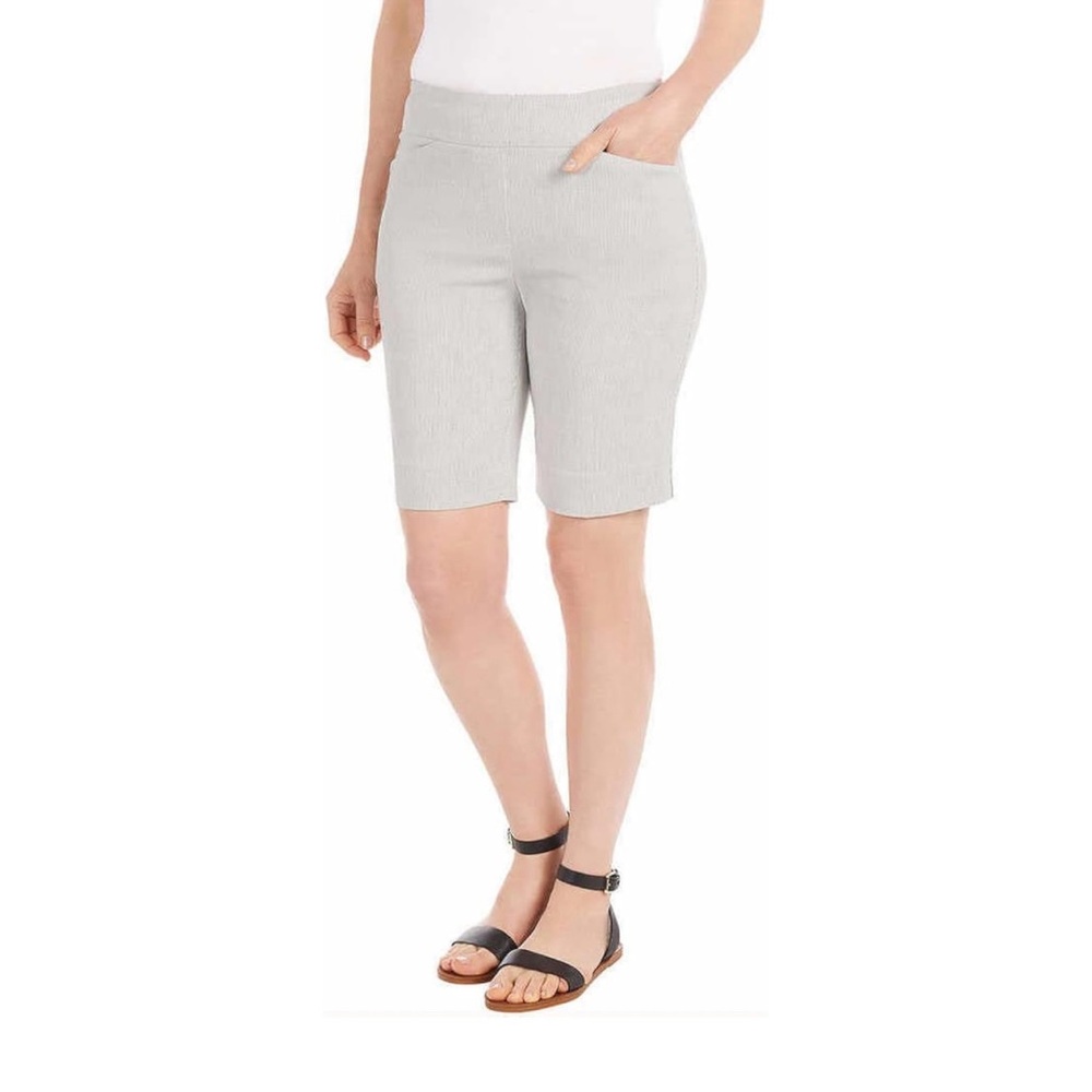 Hilary Radley Ladies Bermuda Pull-On Short, M